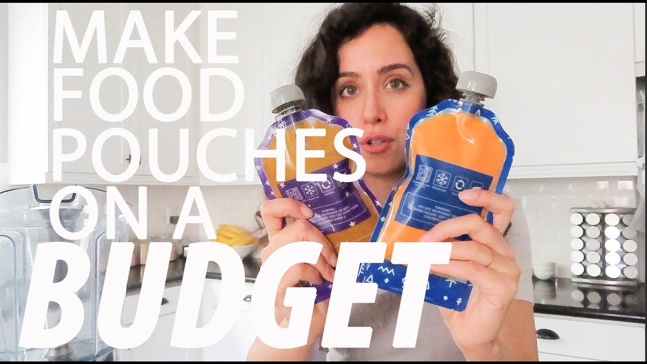 How To Make Your OWN Fruit & Vegetable Pouches for 1/3 The Price!