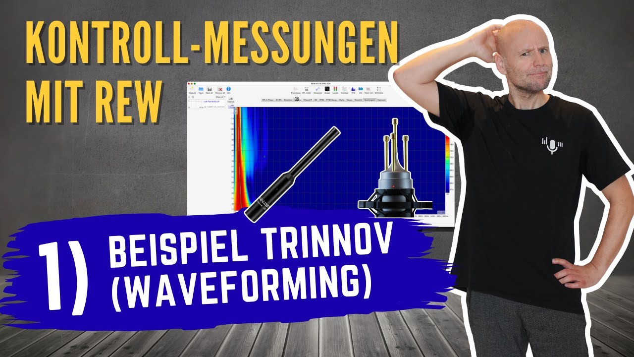 REW Kontrollmessung: Beispiel Trinnov Bass Management mit WaveForming