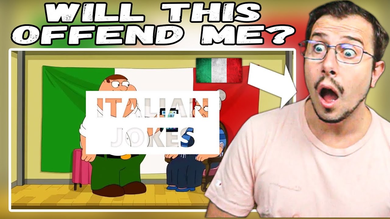 As an Italian, I’m Reacting to Family Guy’s Italian Jokes 🇮🇹😂