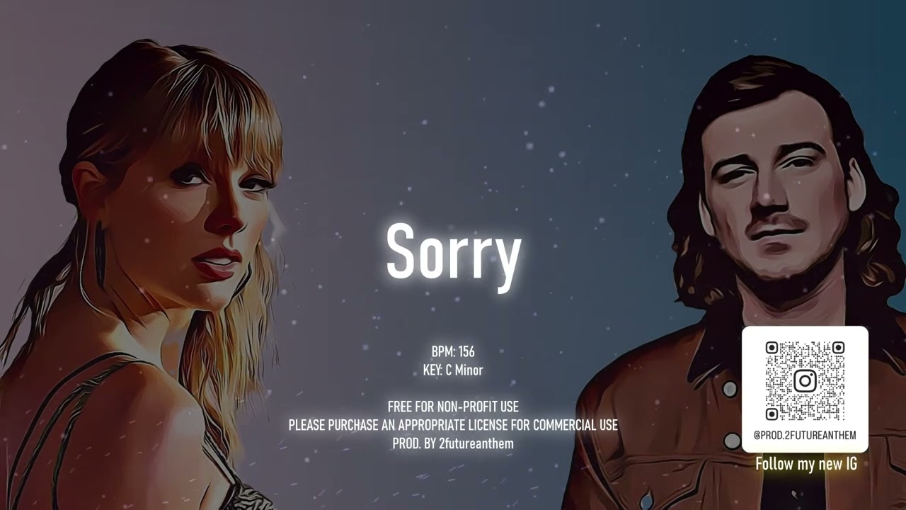 [FREE] Sorry | Morgan Wallen & Taylor Swift Type Beat | Pop Country Instrumental 2023