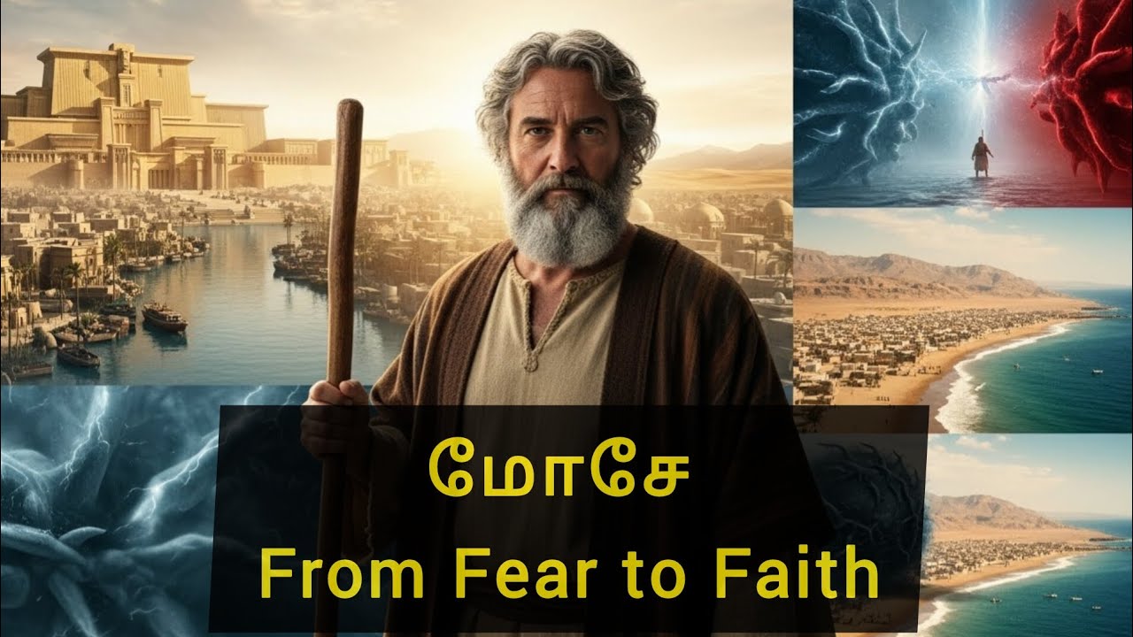 கடவுளின் சக்தி! மோசே கடலை பிரித்த கதையின் ரகசியம் | Tamil Bible Story