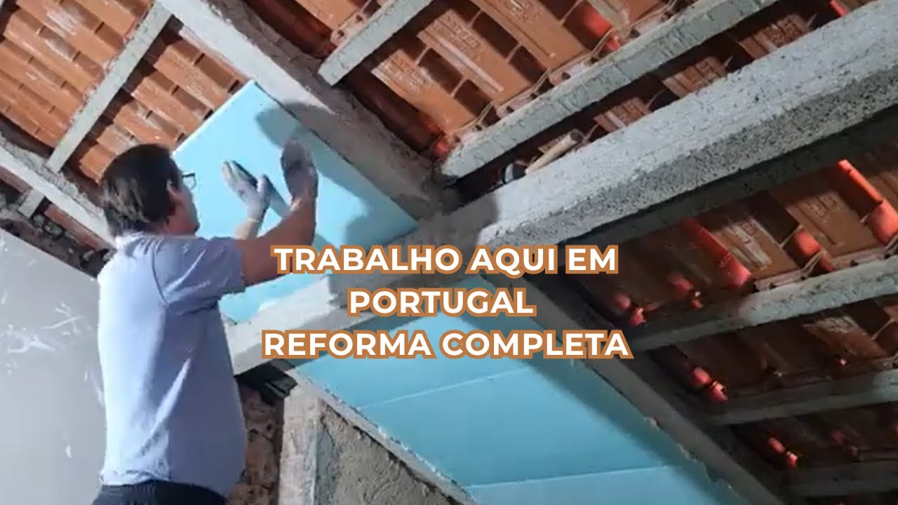 Reformando uma casa portuguesa - Trabalho em Portugal.