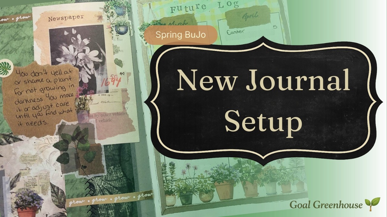 🌱 Spring Bullet Journal Setup 2026 | A Fresh Start Without Shame 🌱