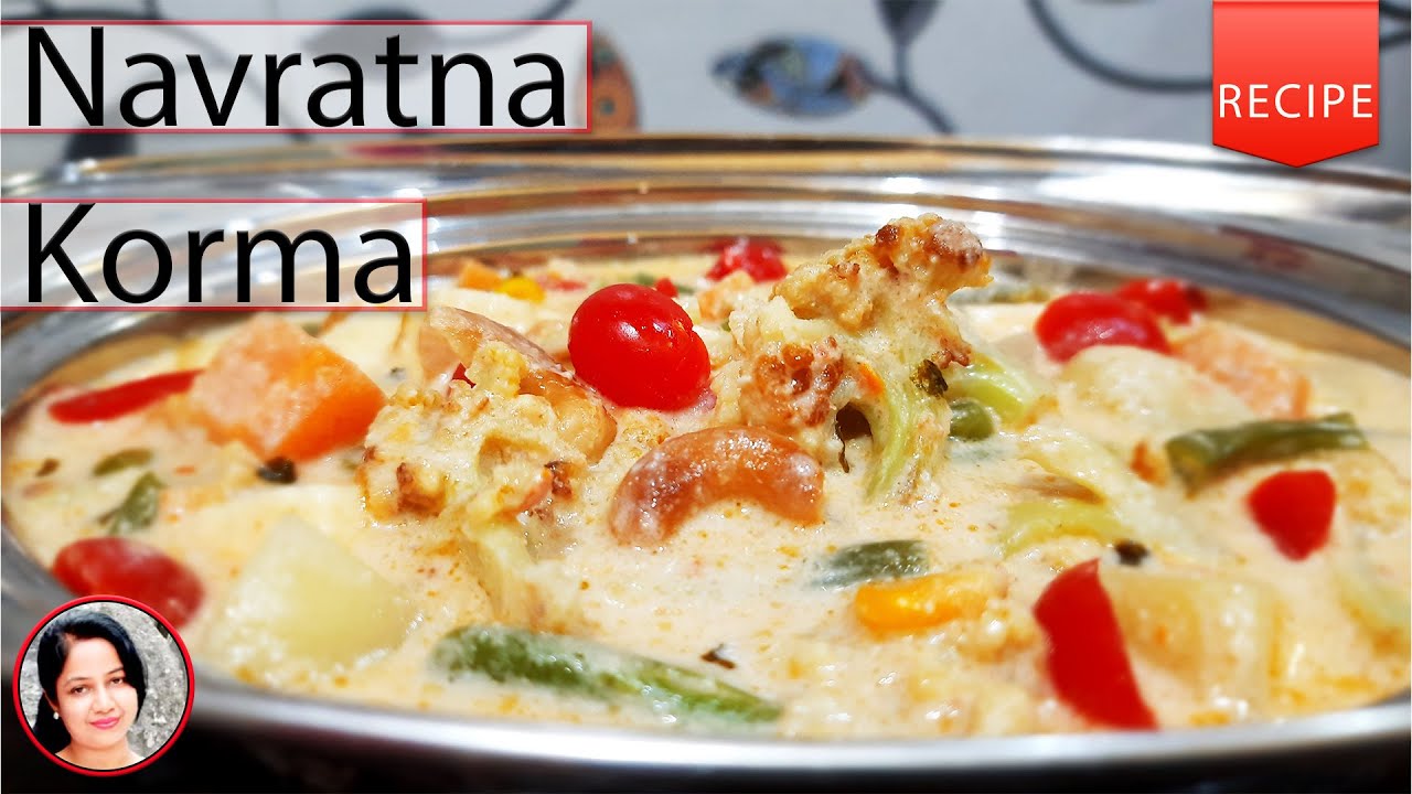 Navratna Korma Recipe no onion no garlic | No onion no garlic recipe with vegetables