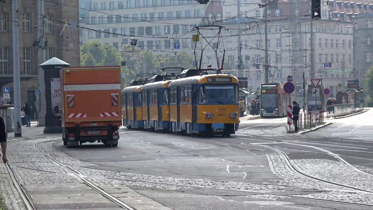 Straßenbahn Leipzig | LVB ČKD Tatra, DWA NGT8, LFB NGTW6, Bombardier NGT12 & Solaris NGT10 | 2017