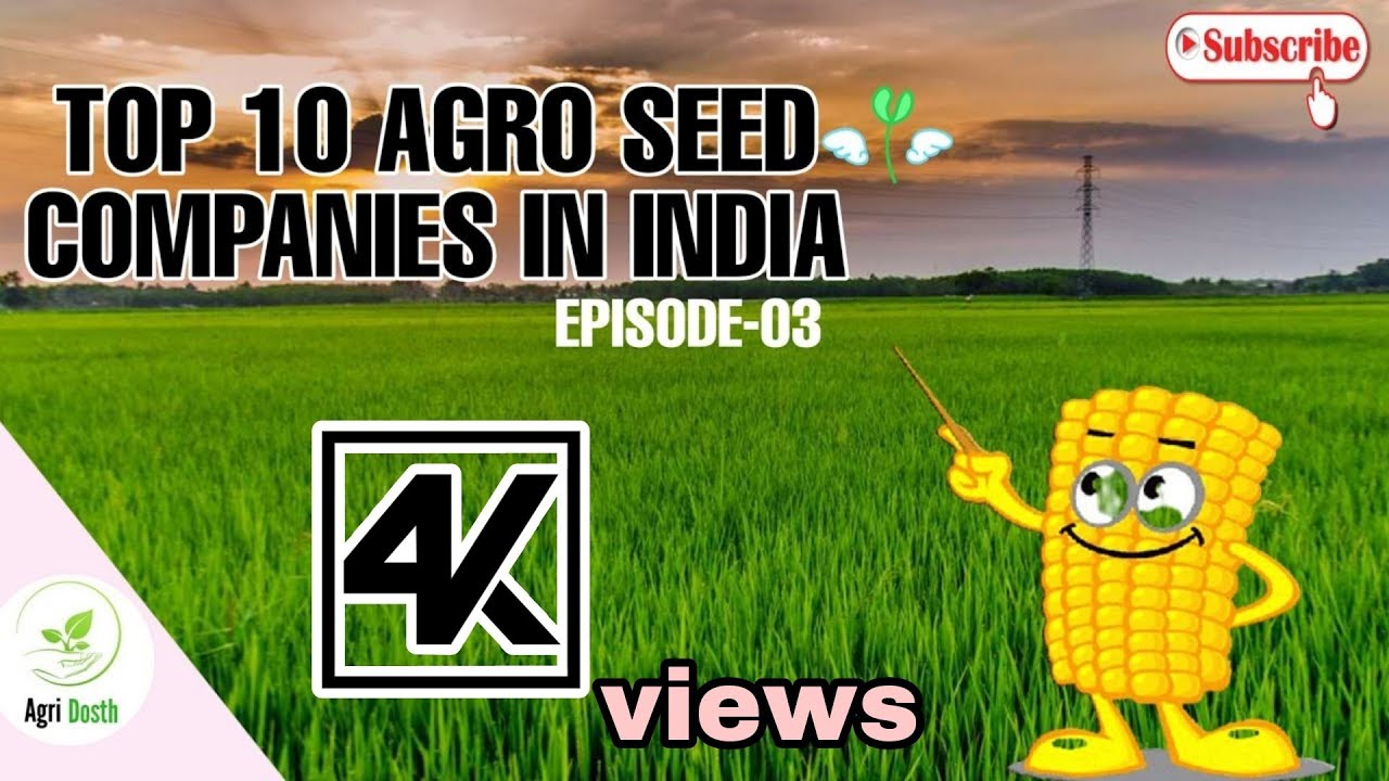 TOP 10 AGRO SEED COMPANIES IN INDIA || AGRICULTURE FACTS ||  EPISODE-03 ||