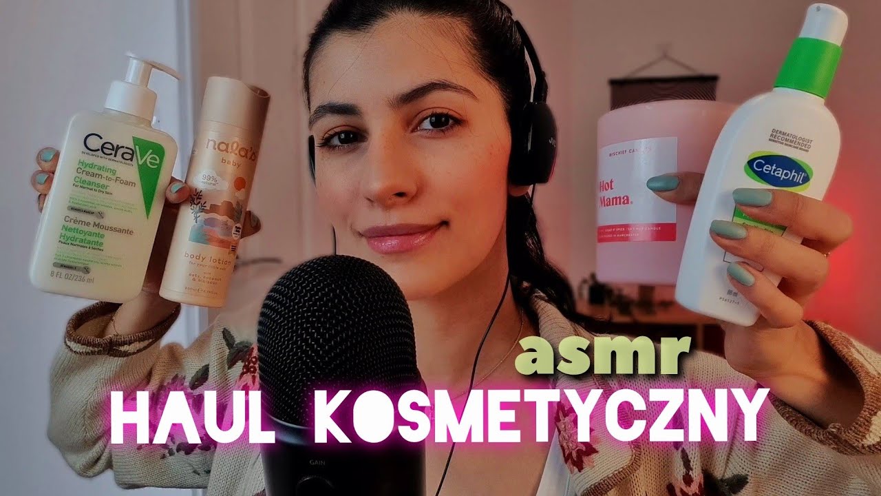 ASMR po polsku HAUL KOSMETYCZNY & UNBOXING BIŻUTERII ✨️