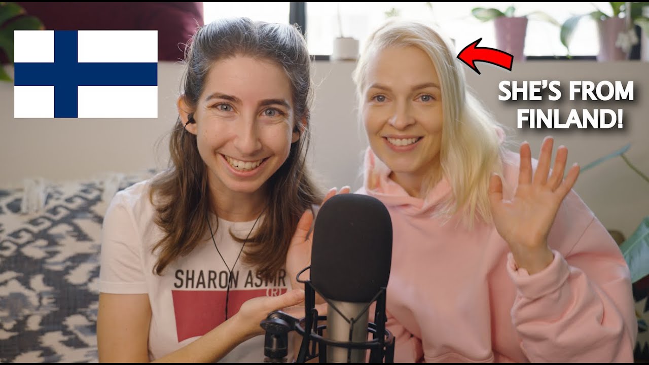 ASMR - My Friend Teaches Me Finnish @Niina Carita