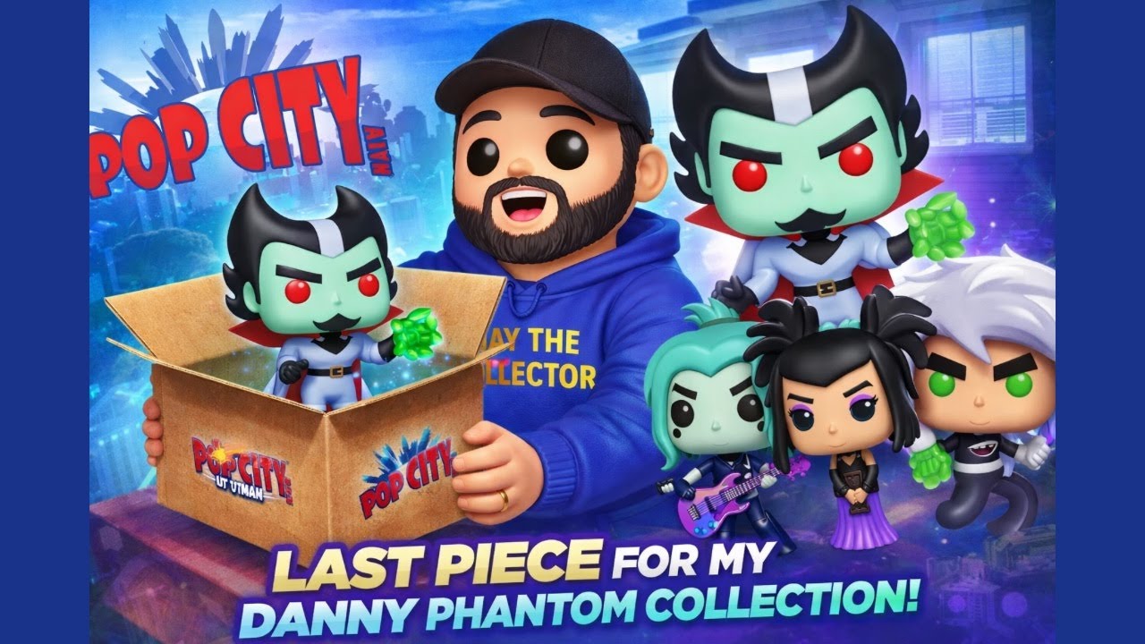 Мечта достигнута! Pop City Utah помог мне закончить мой набор с Дэнни Фантомом.