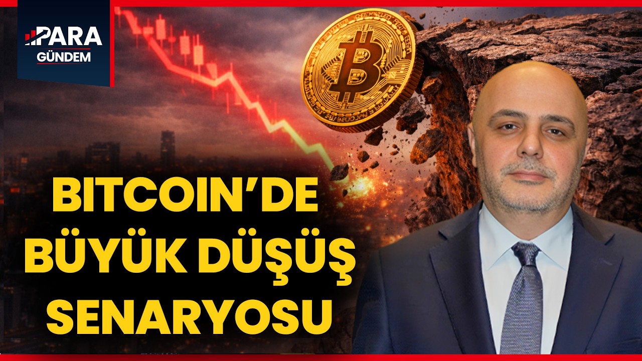BITCOIN 50.000 DOLAR SEVİYESİNE DÜŞECEK MÜ? Cüneyt Paksoy'dan Kritik Analiz! #bitcoin