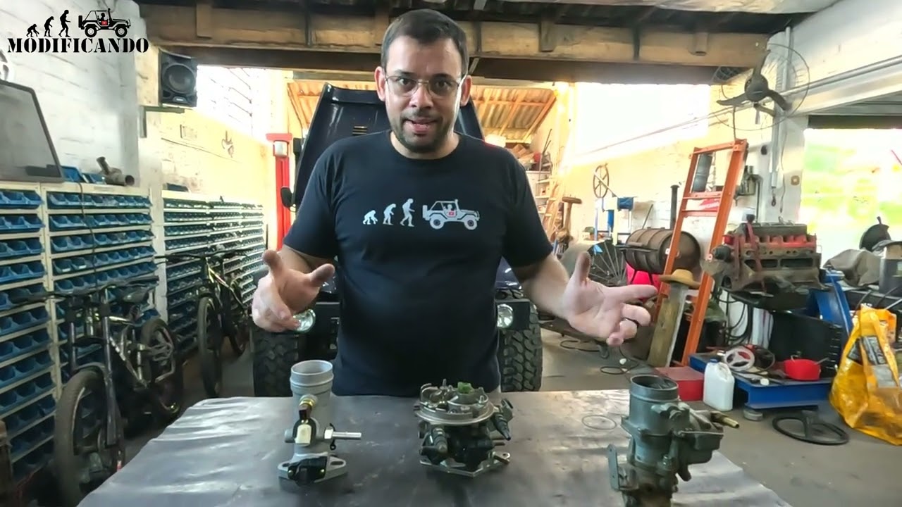 INJEÇÃO ELETRÔNICA EM MOTOR ANTIGO