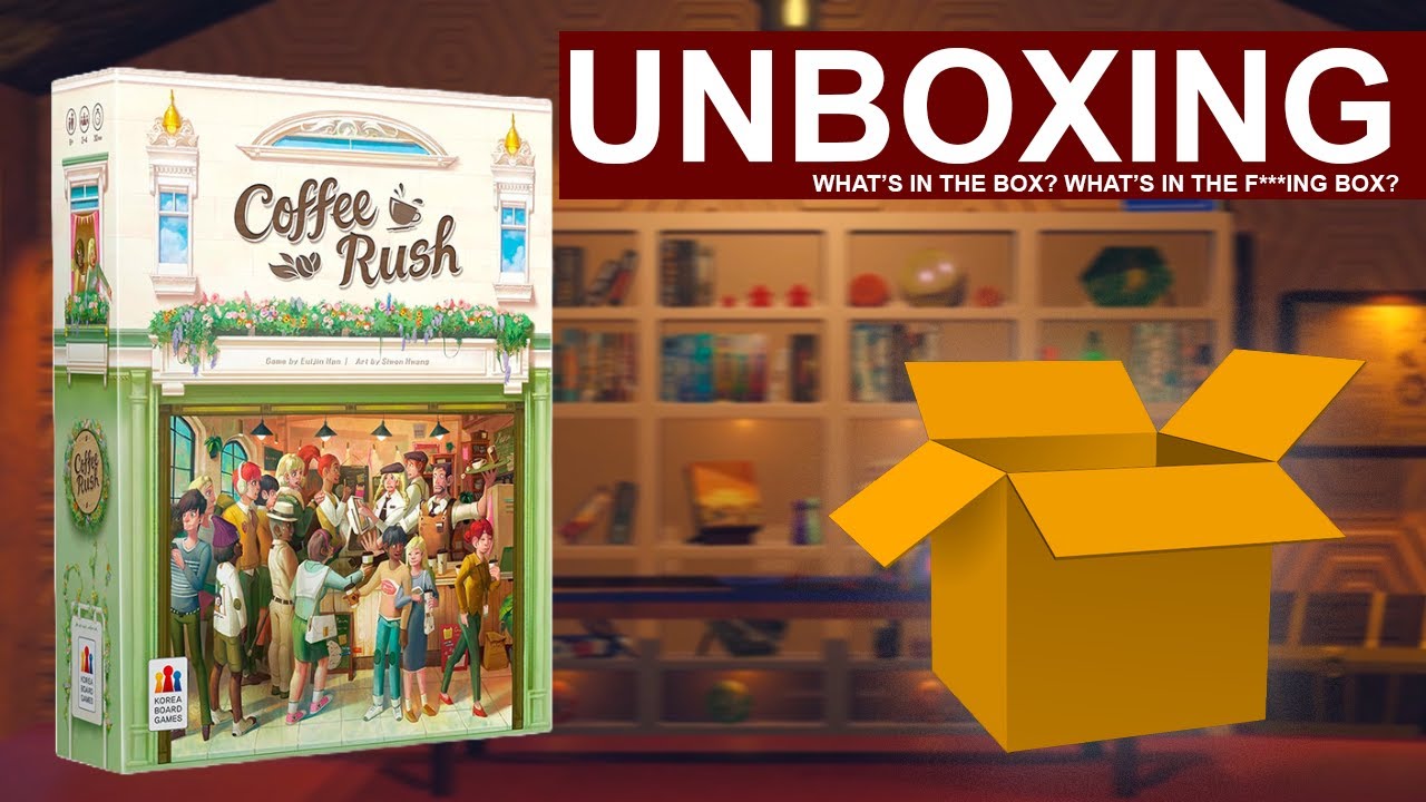 COFFEE RUSH ¿Qué hay en la caja? // Unboxing
