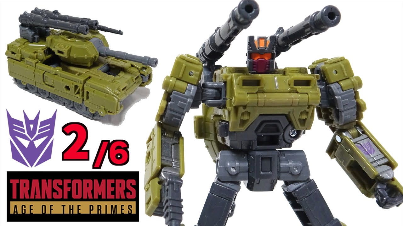【合体兵士 ブルーティカス編 2/6】AOTP-30 ブロウル トランスフォーマー ヲタファのレビュー / Transformers Age of the Primes BRAWL