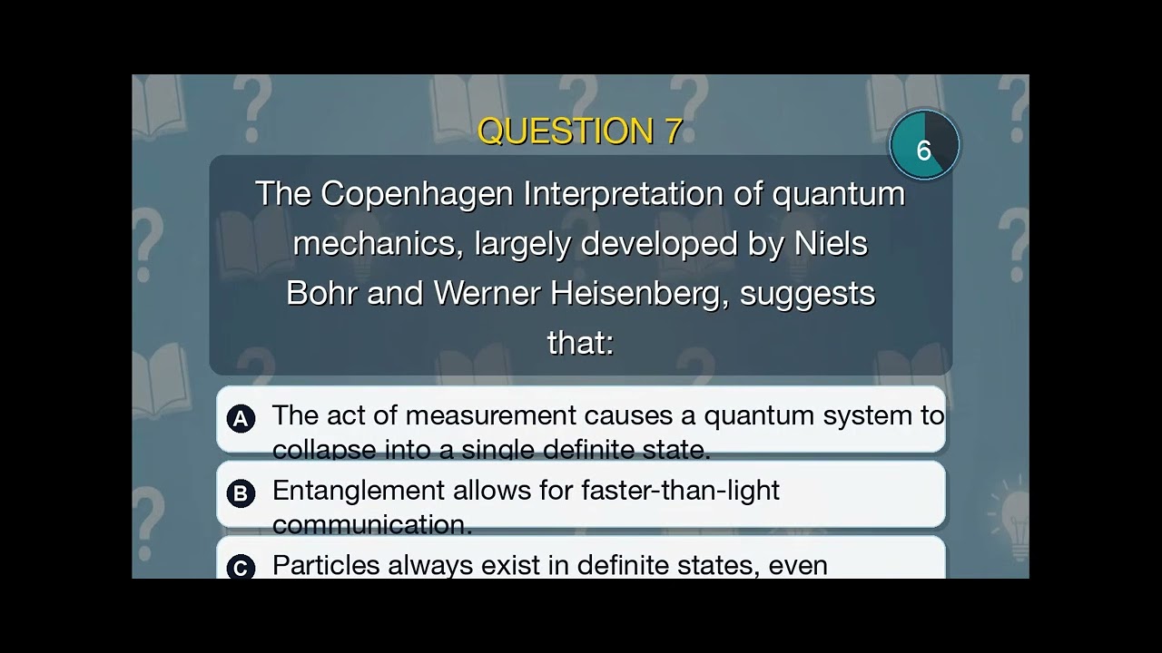 QuizSpark Quiz: quantum physics quiz (Part 2)