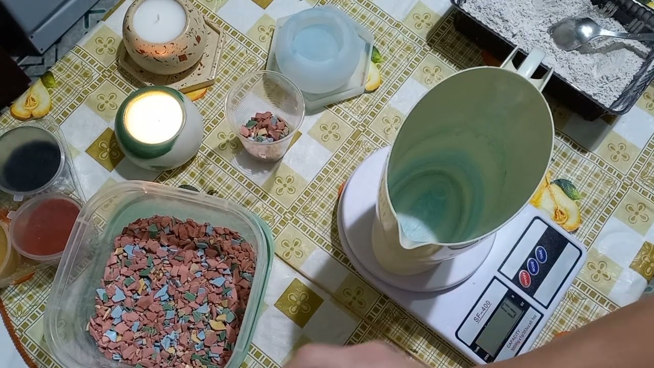 Мастер класс по изготовлению изделия из гипса в технике тераццо.