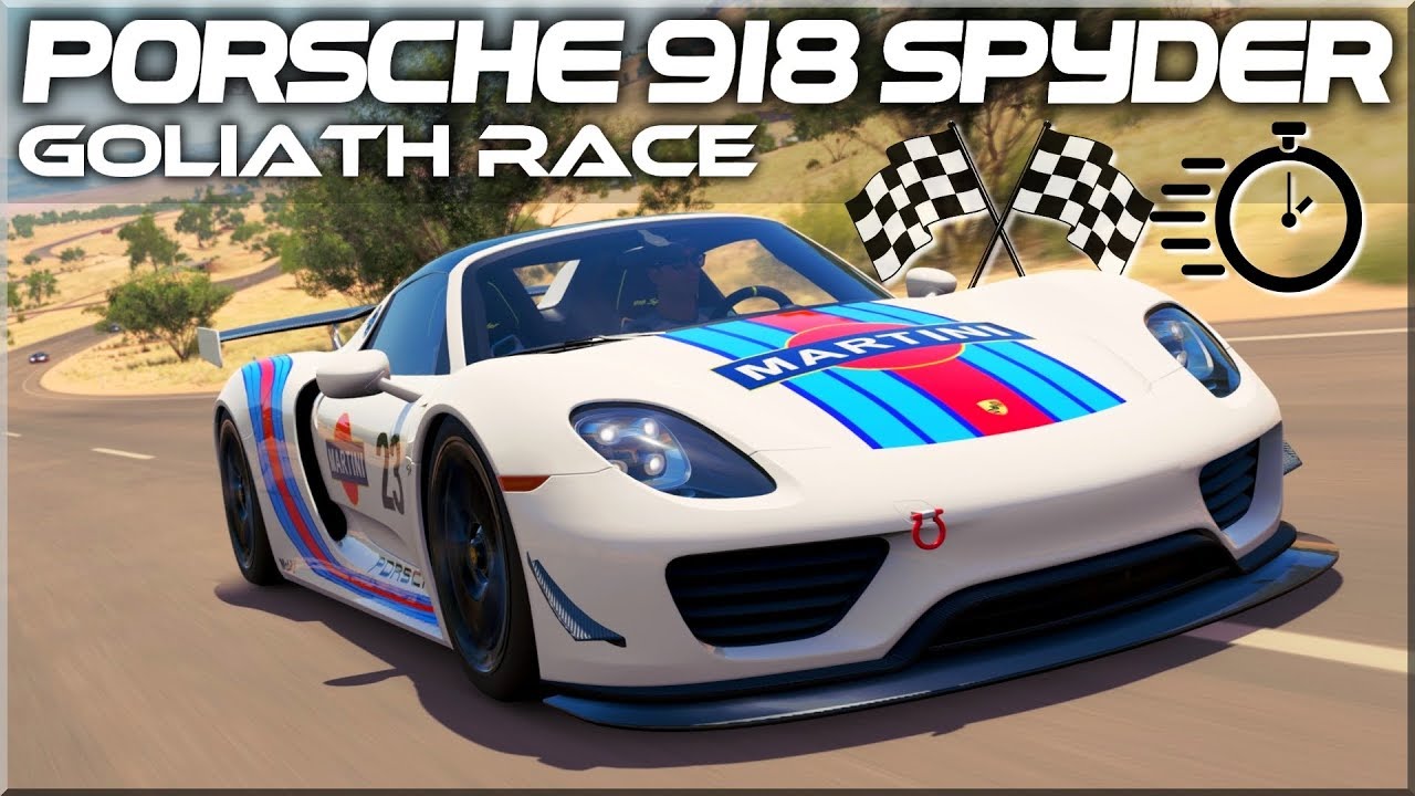 Forza Horizon 3 - Porsche 918 Spyder | Goliath Race
