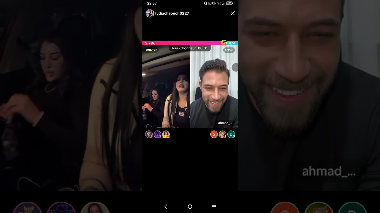 لايف سلمى وليديا🎀💖