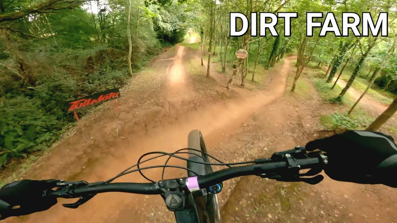 DIRT FARM MTB Park - First time on Full Moto