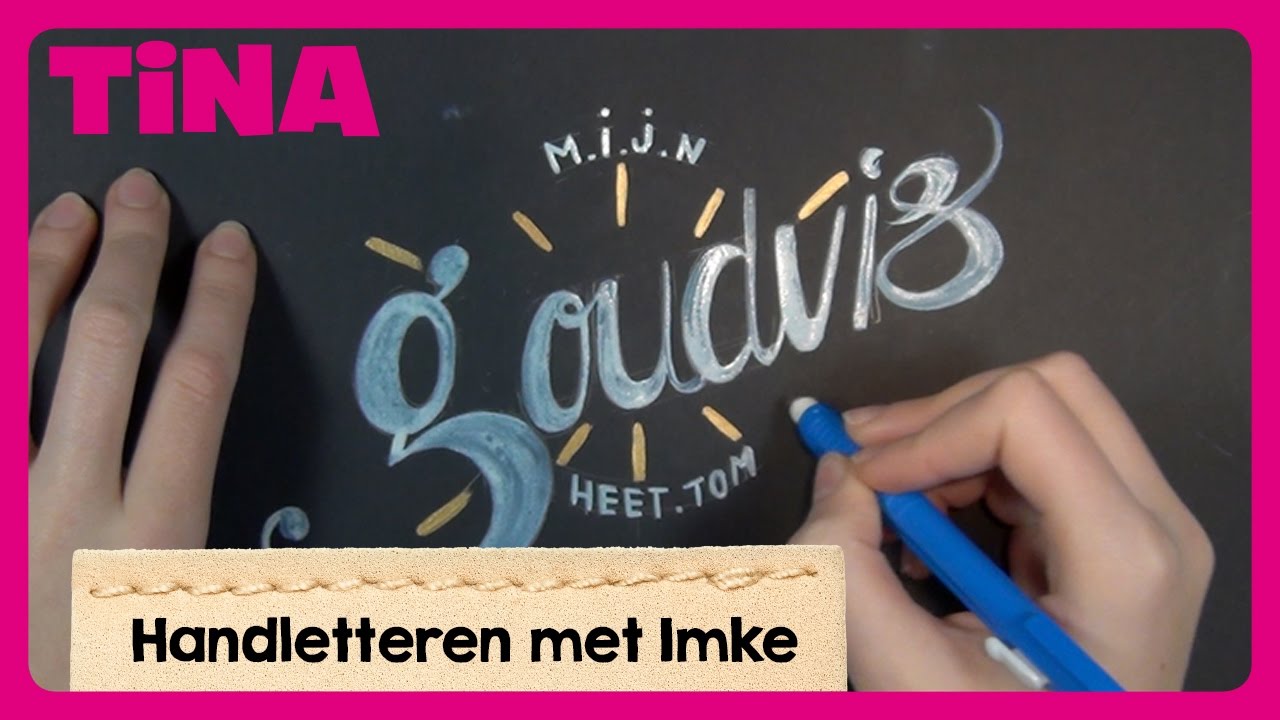 Lesje handletteren van Imke | Tina
