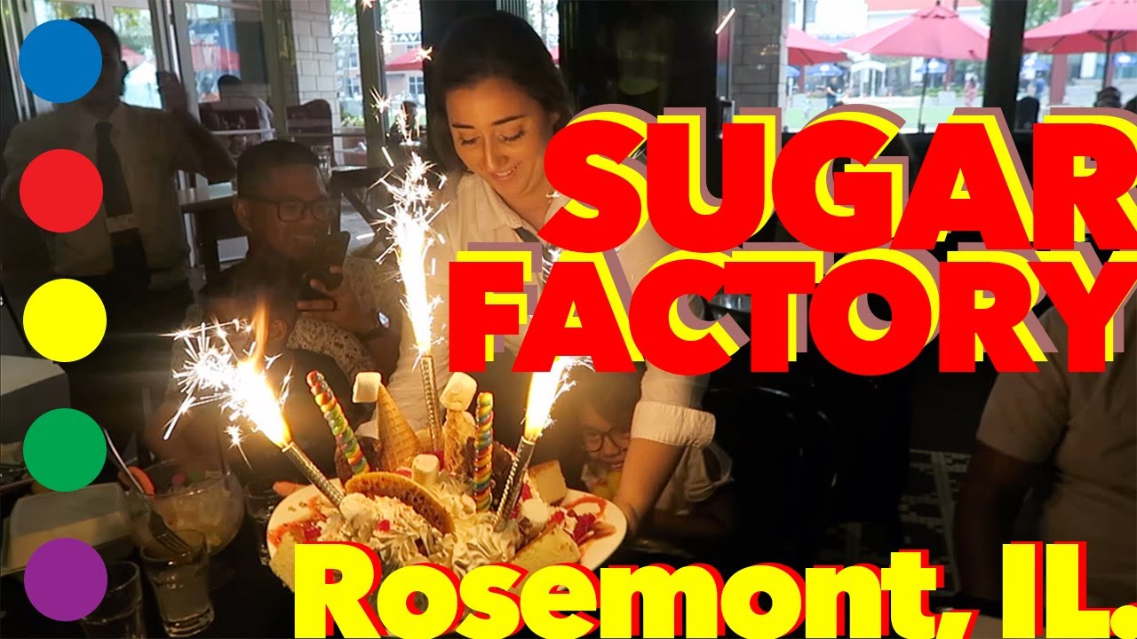 Sugar Factory Rosemont Illinois | Raspberry Watermelon Mojito | King Kong Sundae | Pinoy Vlogs