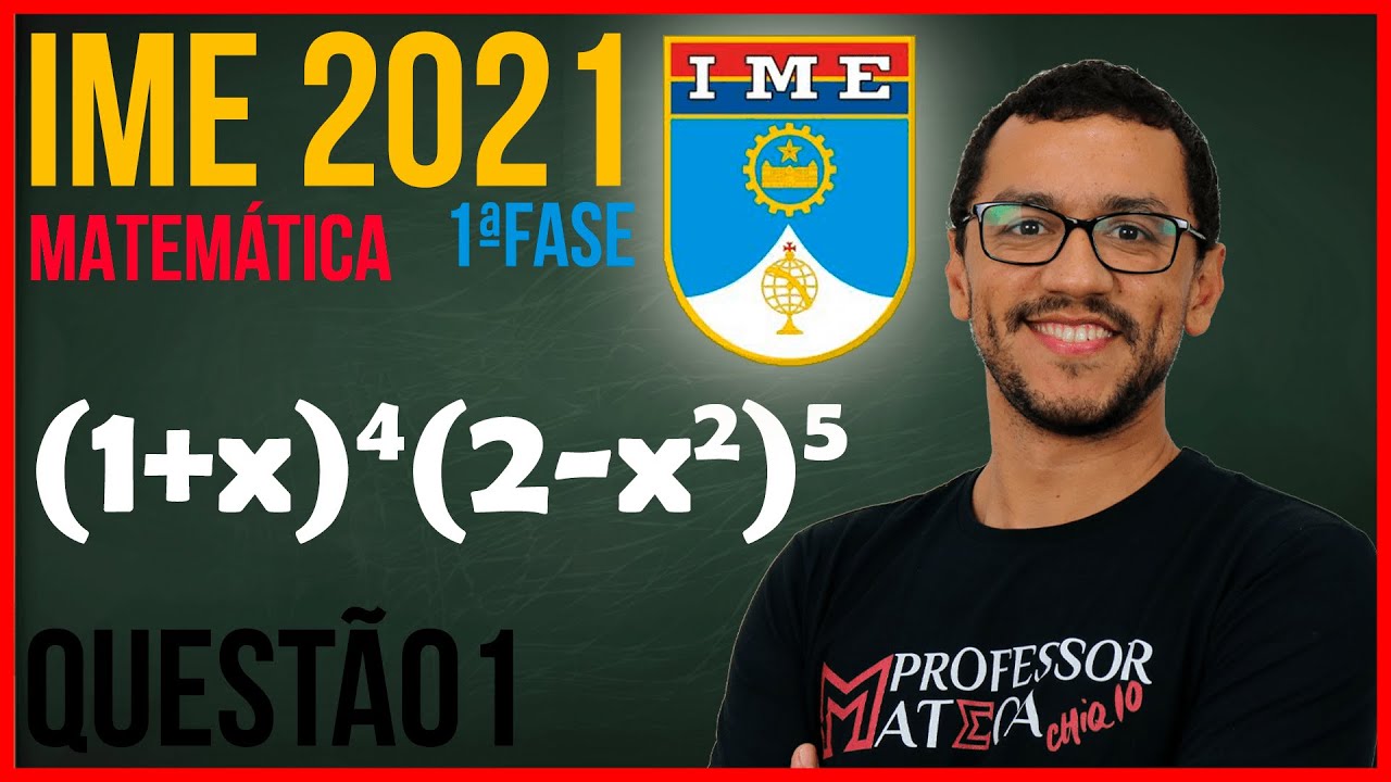 Resolução IME 2021 | Questão 1 Matemática | Binômio de Newton