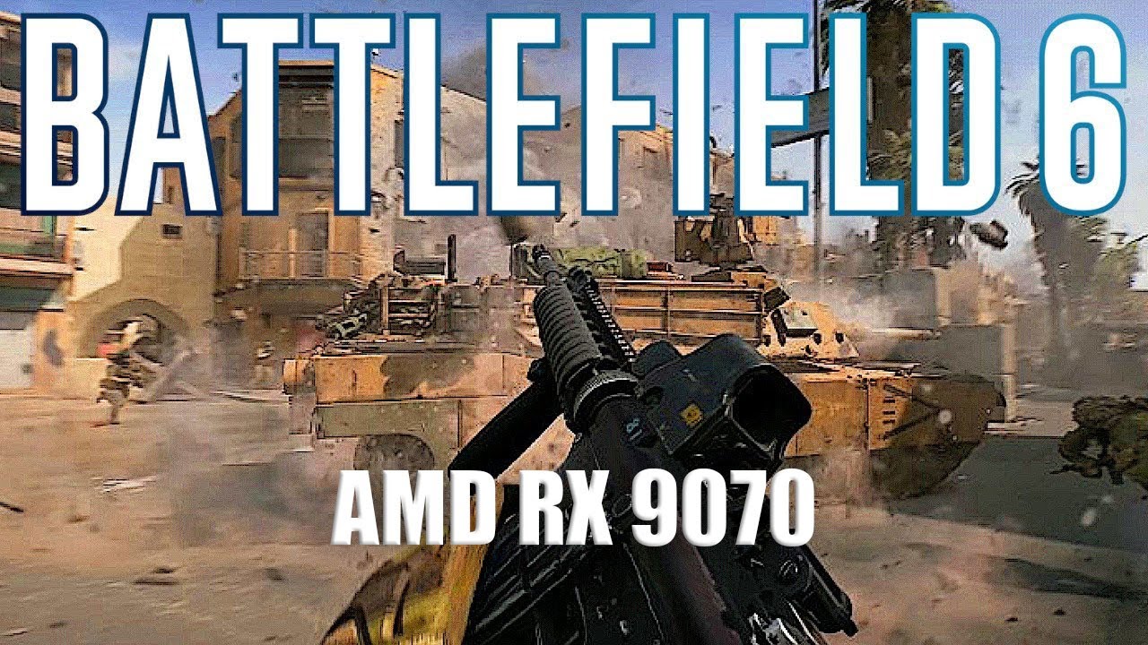 BF6 Beta RX 9070 Benchmarks