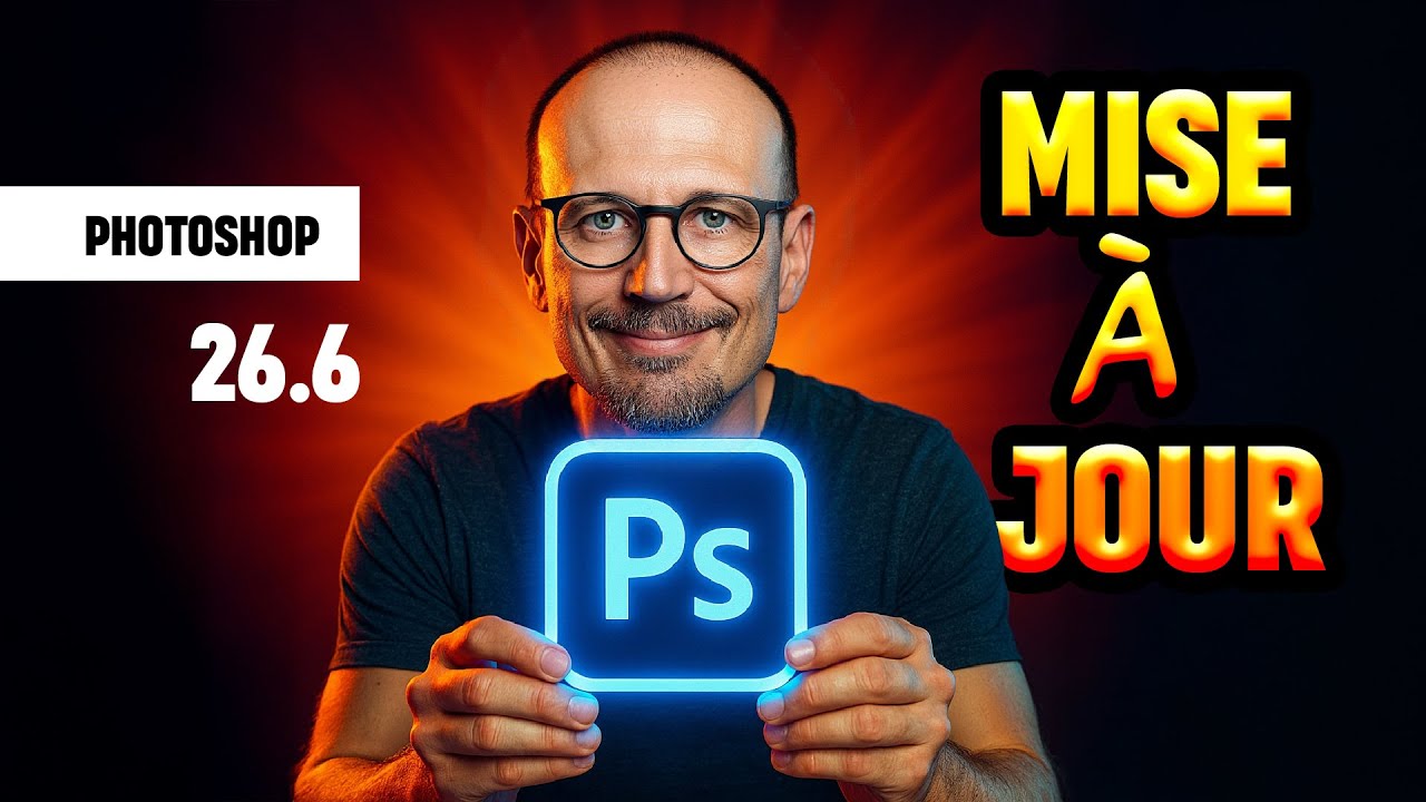 Les nouveautés de Photoshop sont arrivées 🎉 et c'est du lourd !