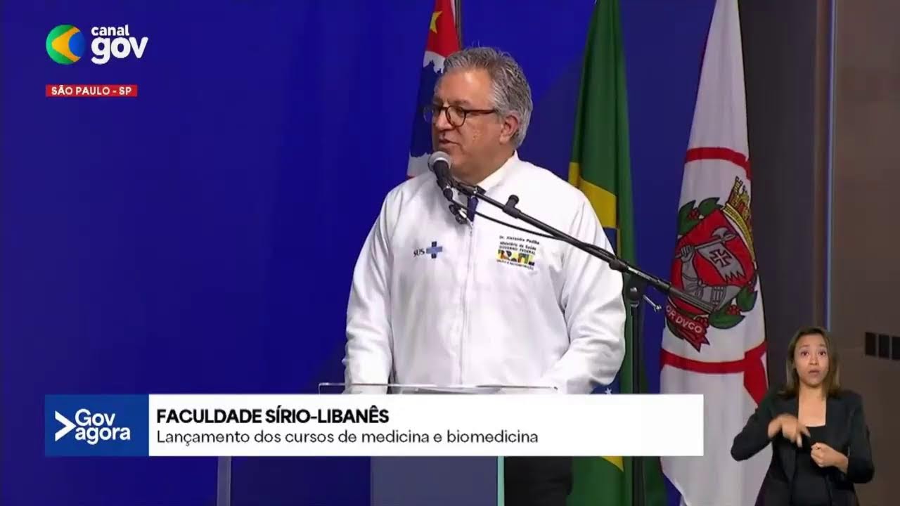 🔴 Presidente Lula participa do lançamento da graduação em Medicina da Faculdade Sírio-Libanês em SP