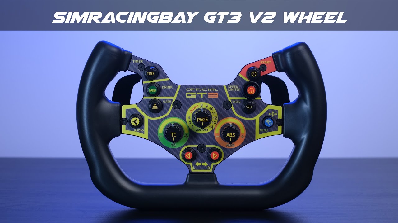 Simracingbay Official GT3 V2 Wheel - Recensione