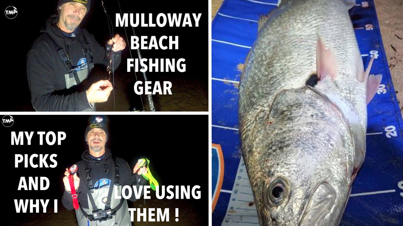 MULLOWAY BEACH FISHING GEAR 101:  MY TOP PICKS & WHY I LOVE USING THEM ! Ep 72