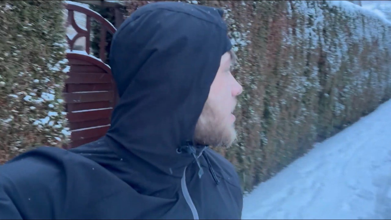 Wieder mal laufen im Schnee