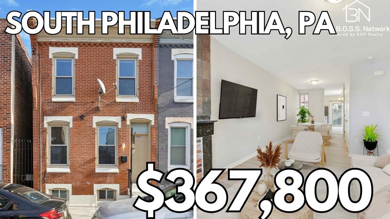 Stunning Philadelphia Row House: Urban Living Redefined in Point Breeze!