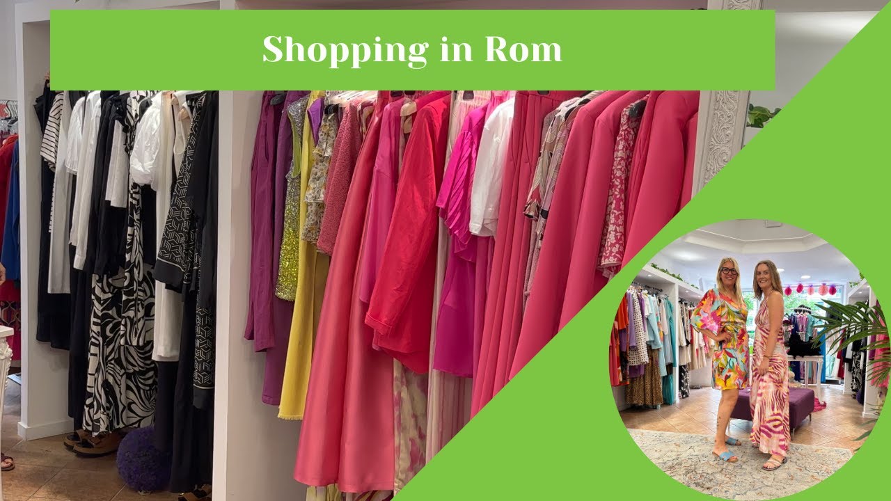 🛍️ Shopping in Rom