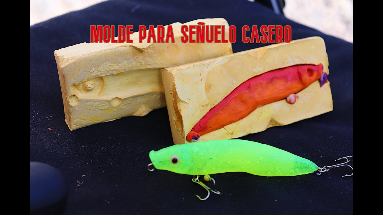 Molde para #señuelo casero muy fácil // easy #homemade #lure mold