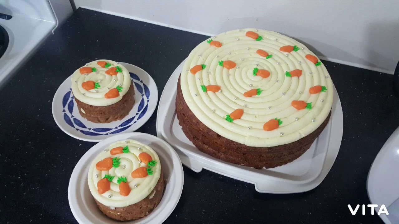 홈메이드 쉬운 당근케익 만들기/에어프라이어로 당근케익 만들기🥕