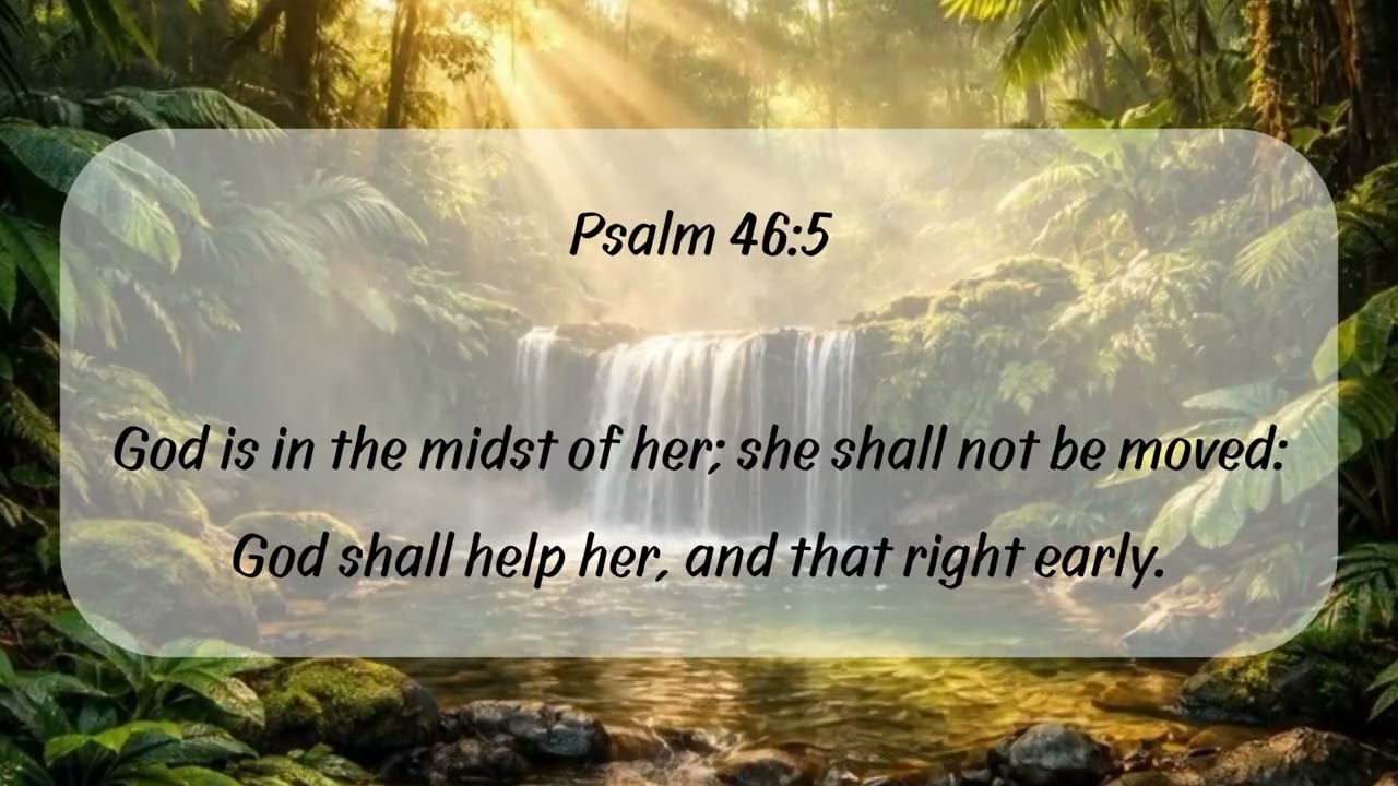 Hidden Manna | Psalm 46:5 | God Moves in the Quiet Dawn | Worship Instrumental
