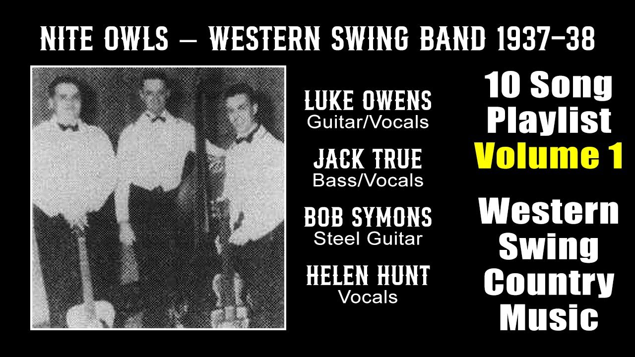 1937-38 Nite Owls Western Swing Trio Volume 1