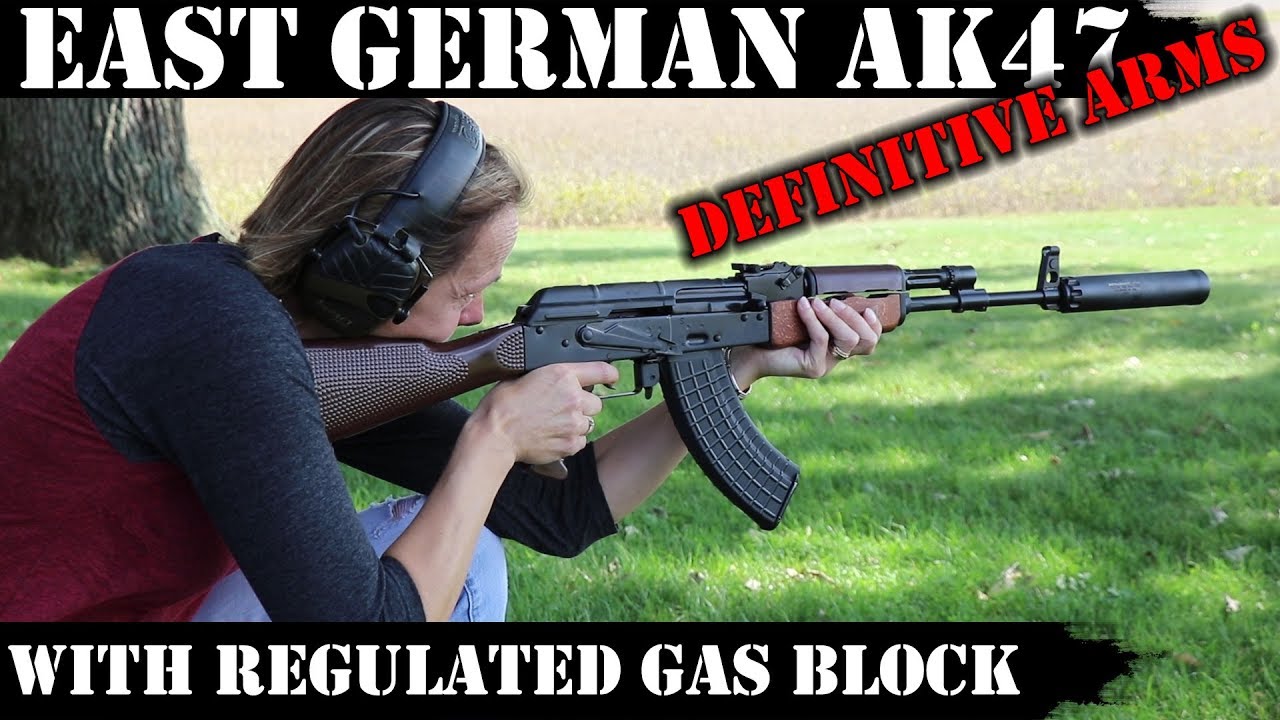Definitive Arms East German AK47 with Regulated Gas Block!