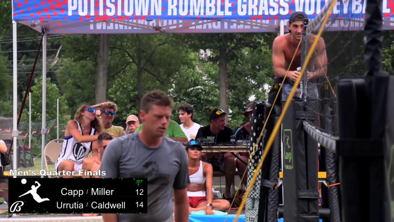 AVP Grass | The Pottstown Rumble | Men's Quarter Finals | Caldwell / Urrutia vs. Capp / Miller