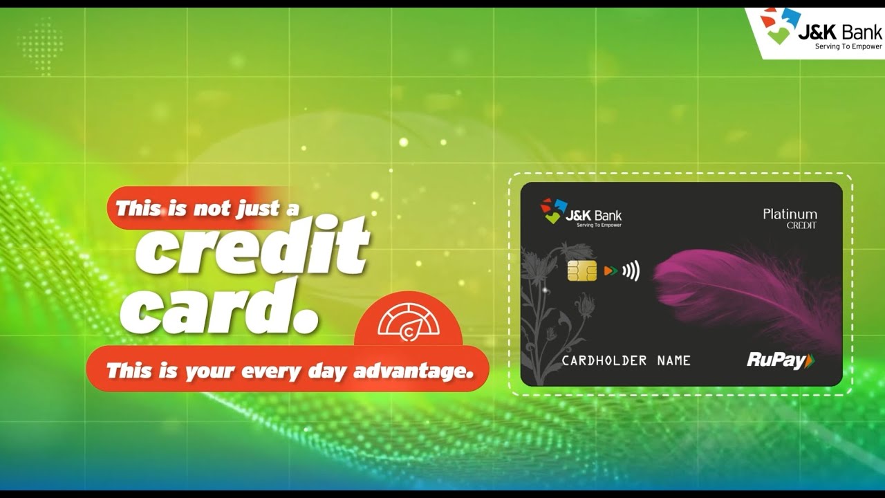 RuPay Credit Card Built for Everyday Rewards | J&K Bank
