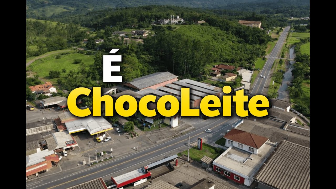 Sobrevoando a Fábrica Choco Leite em Jaraguá do sul  - Drone DJI mini 5 PRO