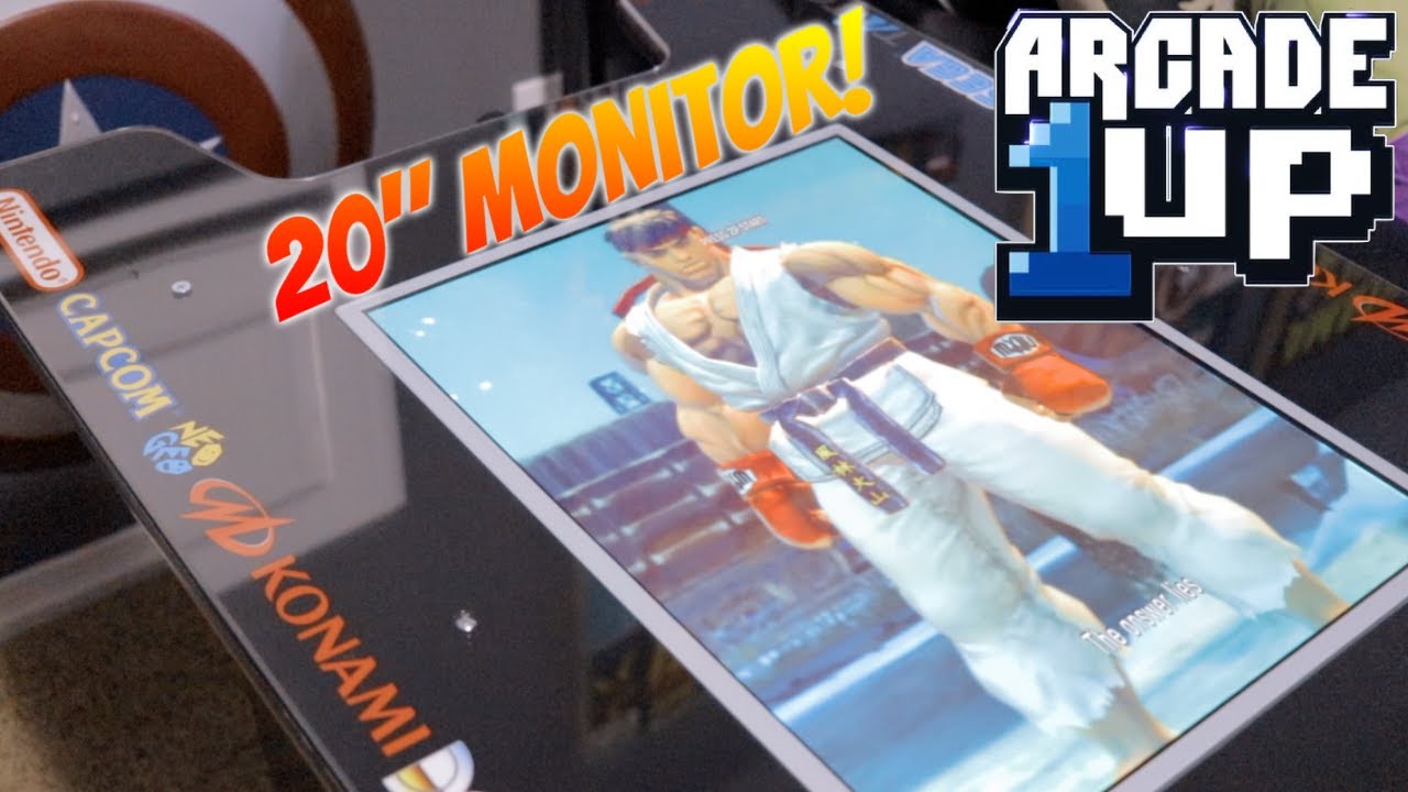 Arcade1Up 20” Monitor Cocktail Cabinet Mod!