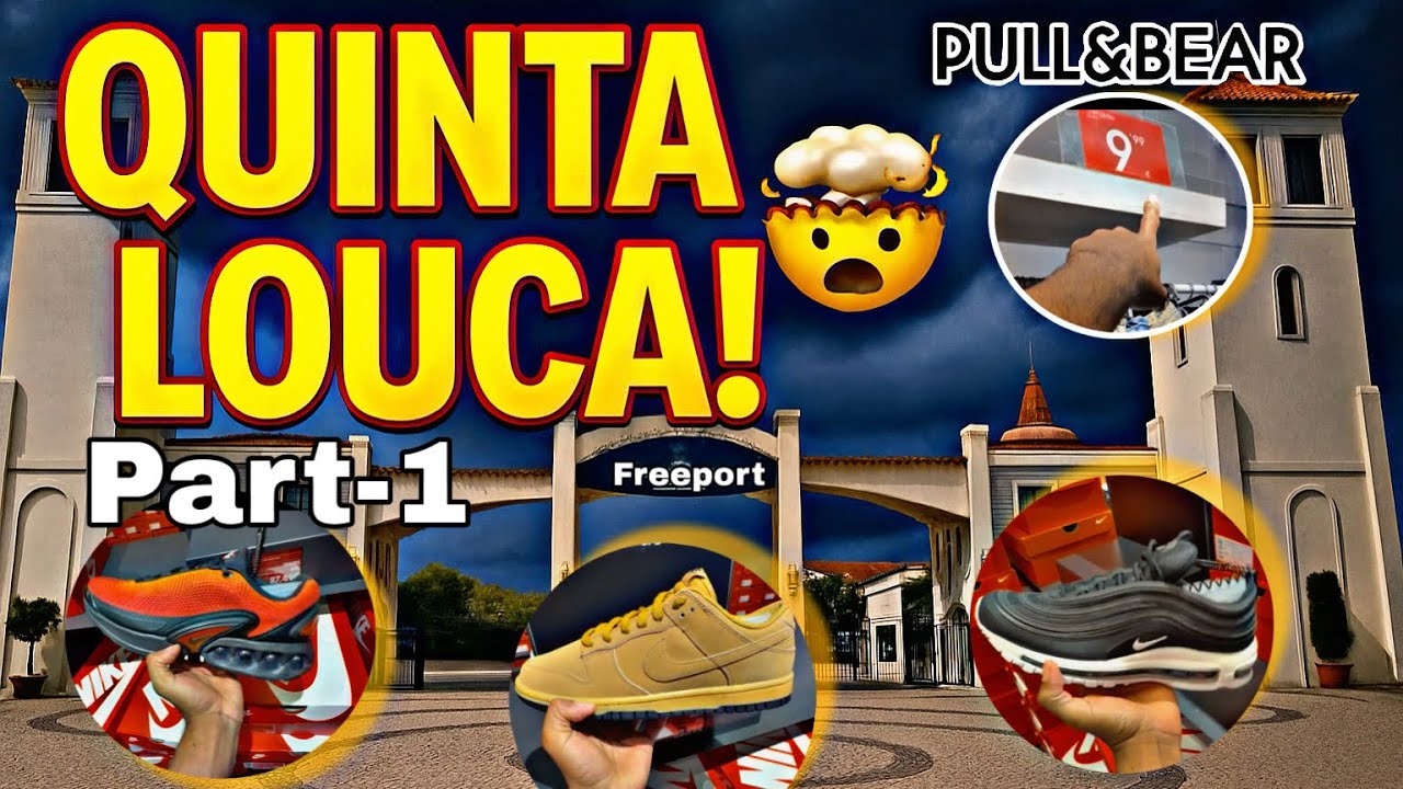 INACREDITAVEEL ULTIMA QUINTA DO MES NO OUTLET EM PORTUGAL | PARTE 1