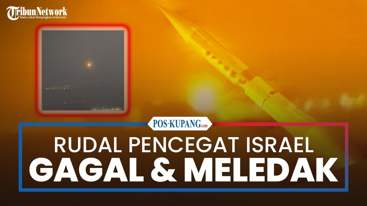 Rudal Pencegat Israel Gagal Kemudian Jatuh dan Meledak di Nahariyah