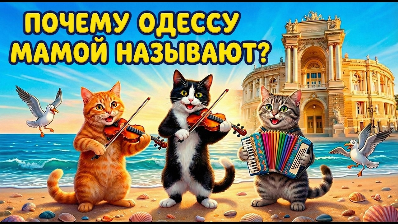 Одесский шансон — Почему Одессу мамой называют? (Слушать всем одесситам!)