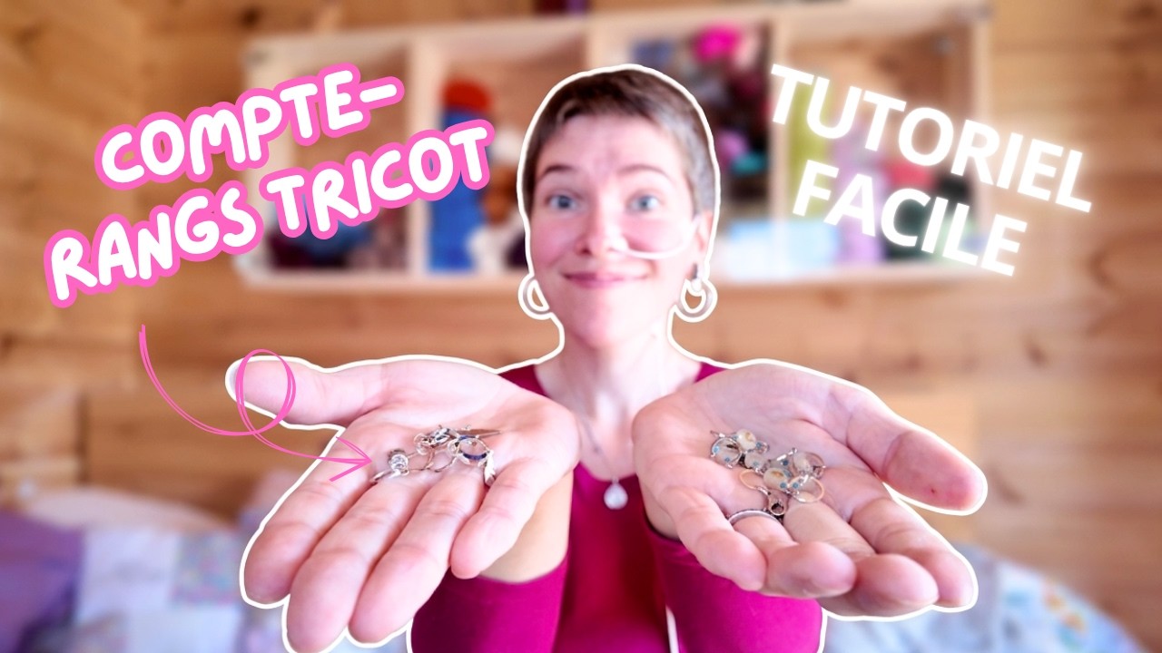 Tutoriel : le compte-rangs de tricot le plus simple que j'ai utilis&eacute; 🧶