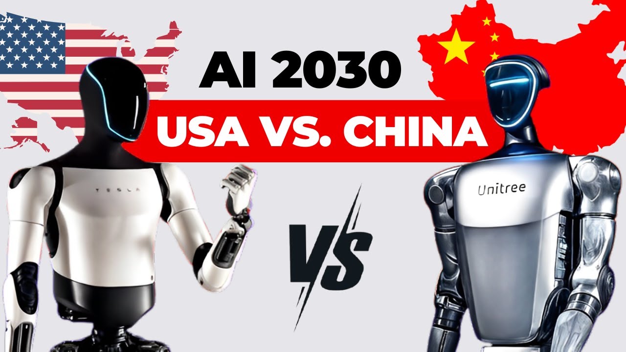 China vs  U S   AI Robots Face Off at Robotics Expo 2025!