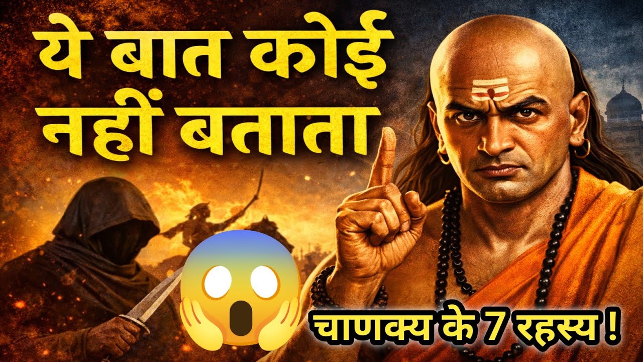 ये बात कोई नहीं बताता | Chanakya Ke 7 Leadership Secrets | Power, Strategy & Success😱