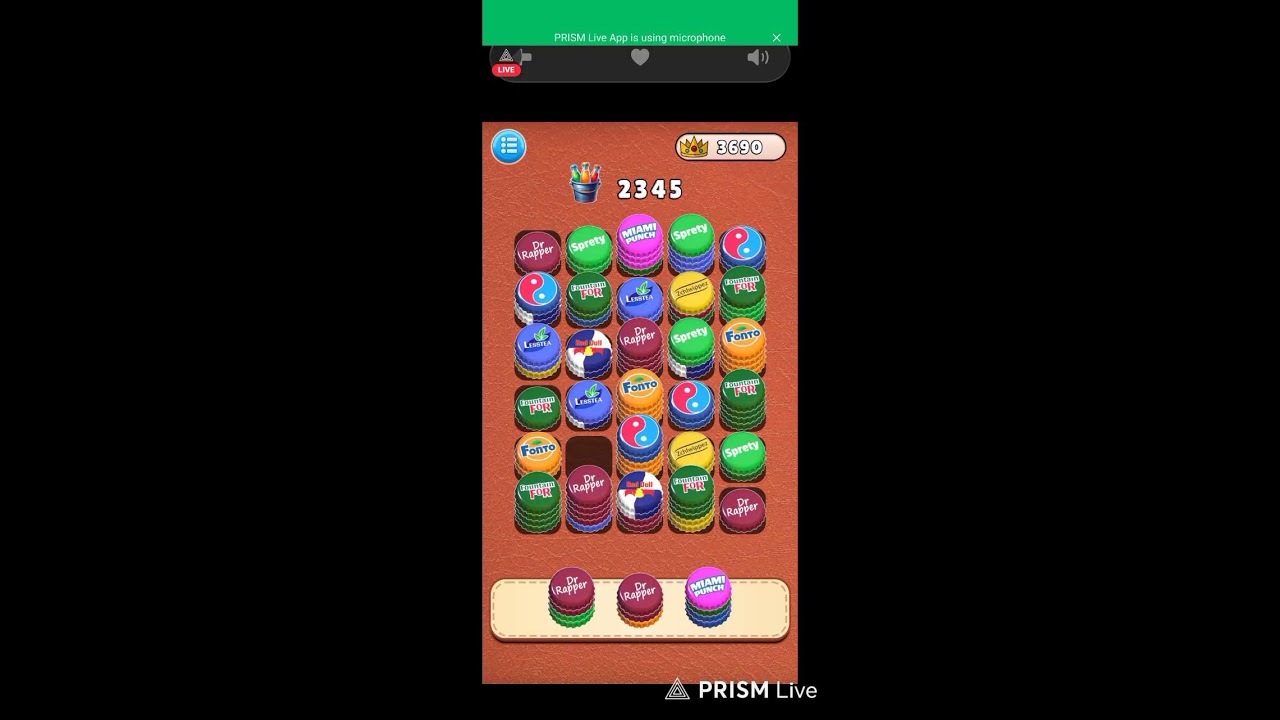 Live streaming of Game world