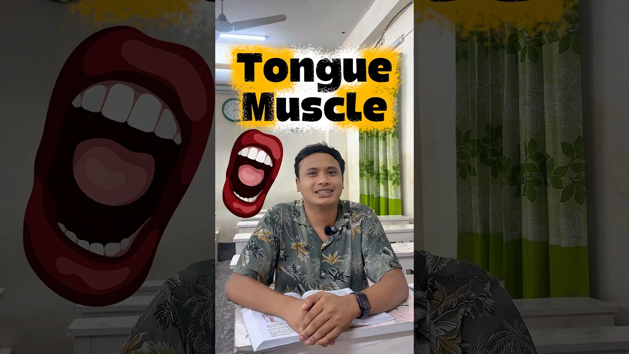 মানবদেহের সবচেয়ে শক্তিশালী,পরিশ্রমী ও দীর্ঘতম পেশী | #shorts #biologylovers #shakilsir